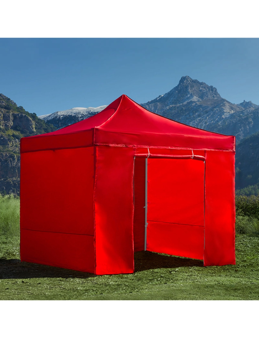imagem de Tenda 2x2 Eco (Kit Completo) - Vermelho1