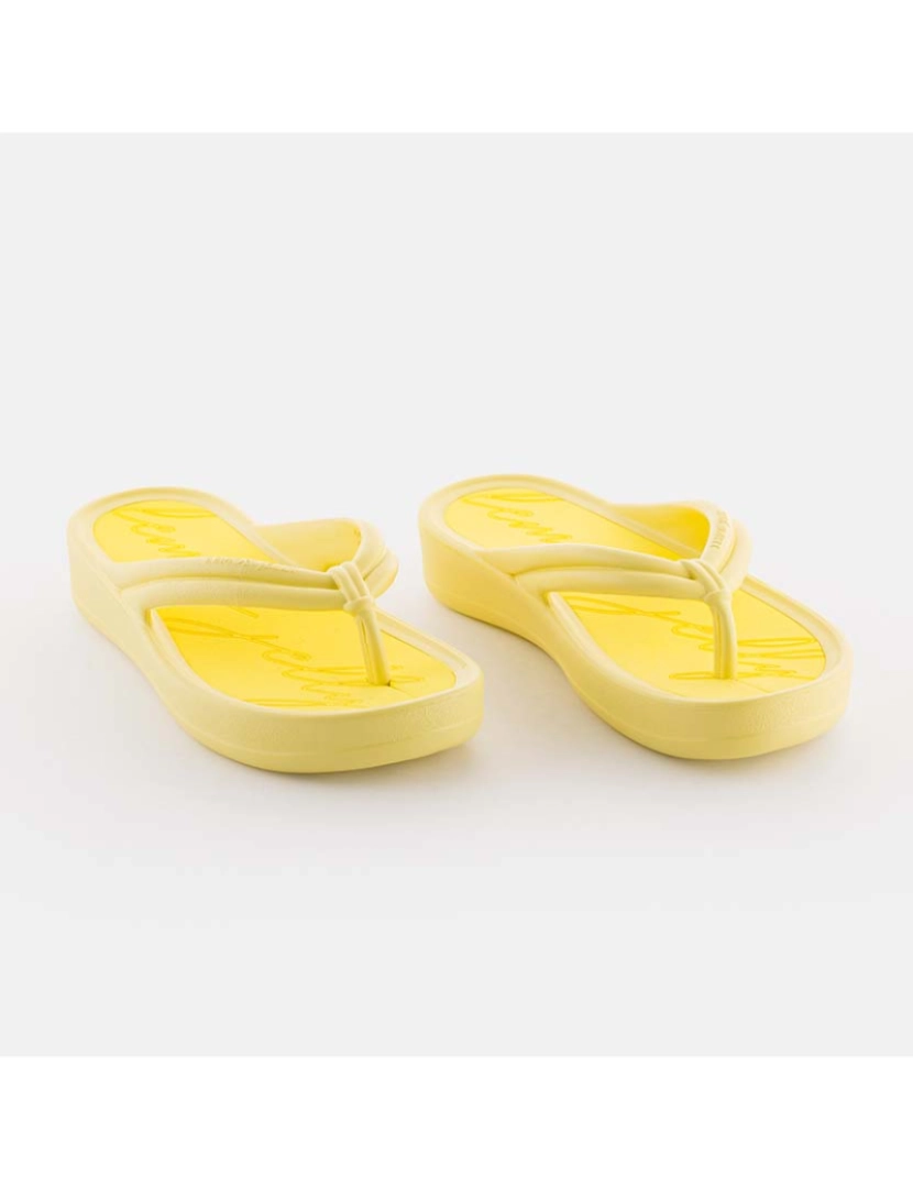 Lemon Jelly - Flip Flops Leves Com Palmilha Removível Amarelos