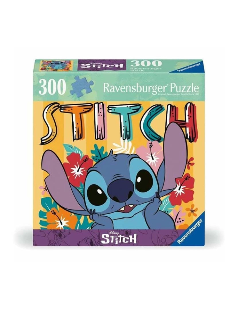 Lilo & Stitch - Puzzle Ravensburger Stitch 300 Peças