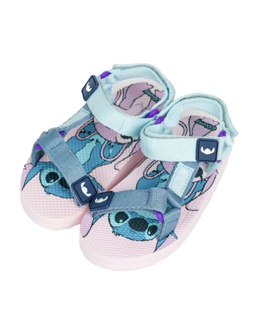 Lilo & Stitch - Sandálias Infantis Stitch Azul tamanho 33