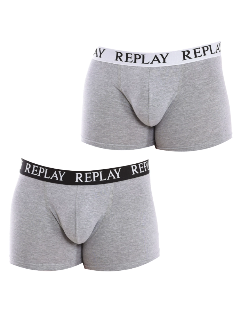 Replay - Boxers Homem Cinza