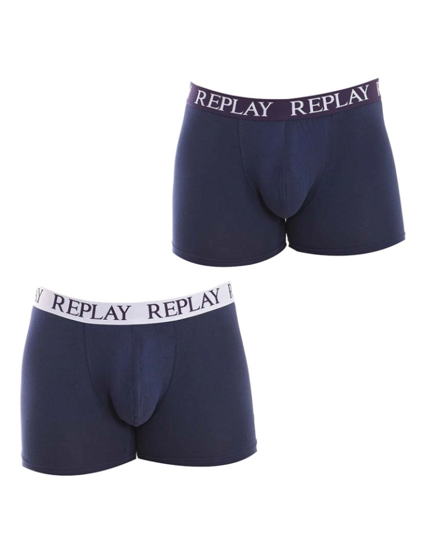 Replay - Boxers Homem Marine