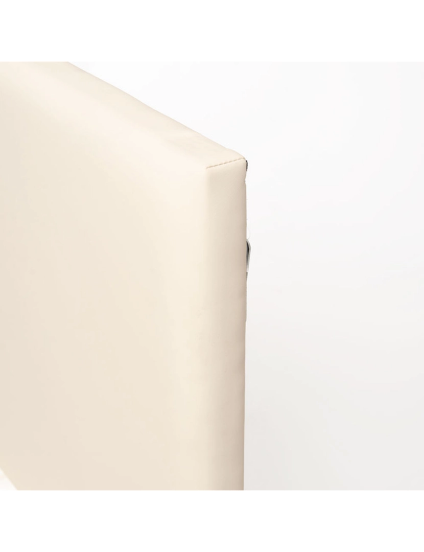 imagem de Cabeceira Smooth Couro sintético para camas de 90 y 80 cm - Beige4