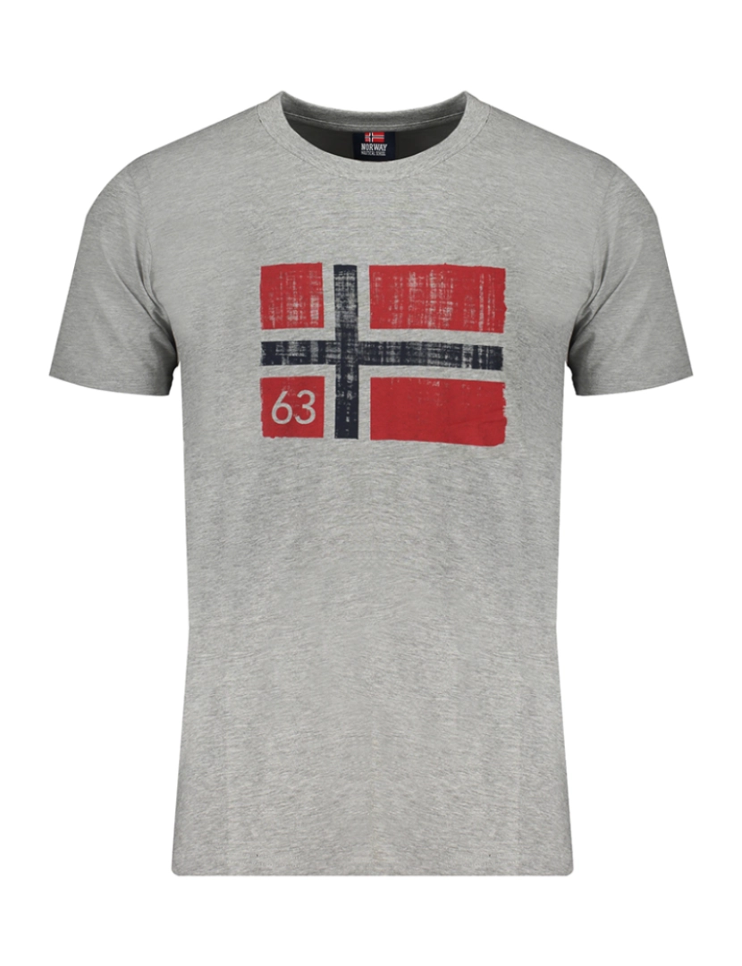 Norway 1963 - T-Shirt Homem Cinza