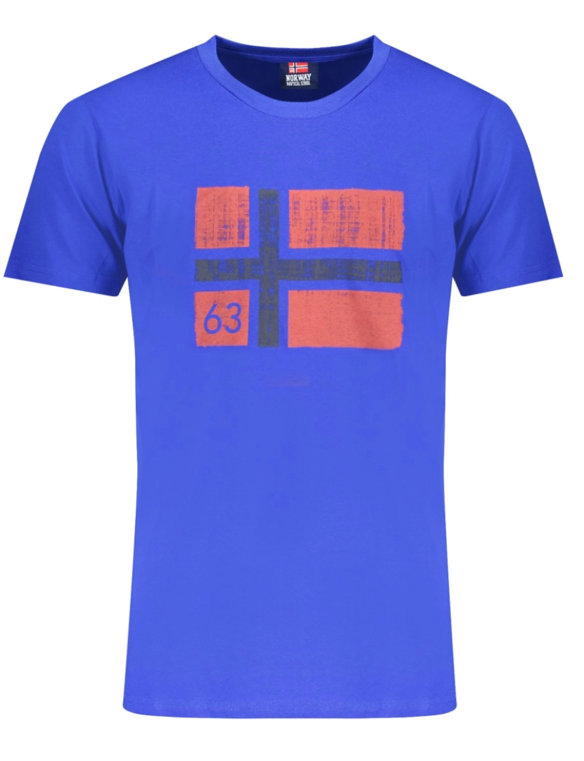 Norway 1963 - T-Shirt Homem Azul