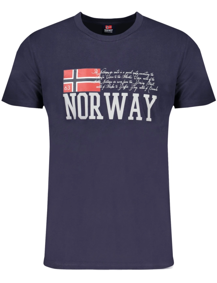 Norway 1963 - T-Shirt Homem Azul