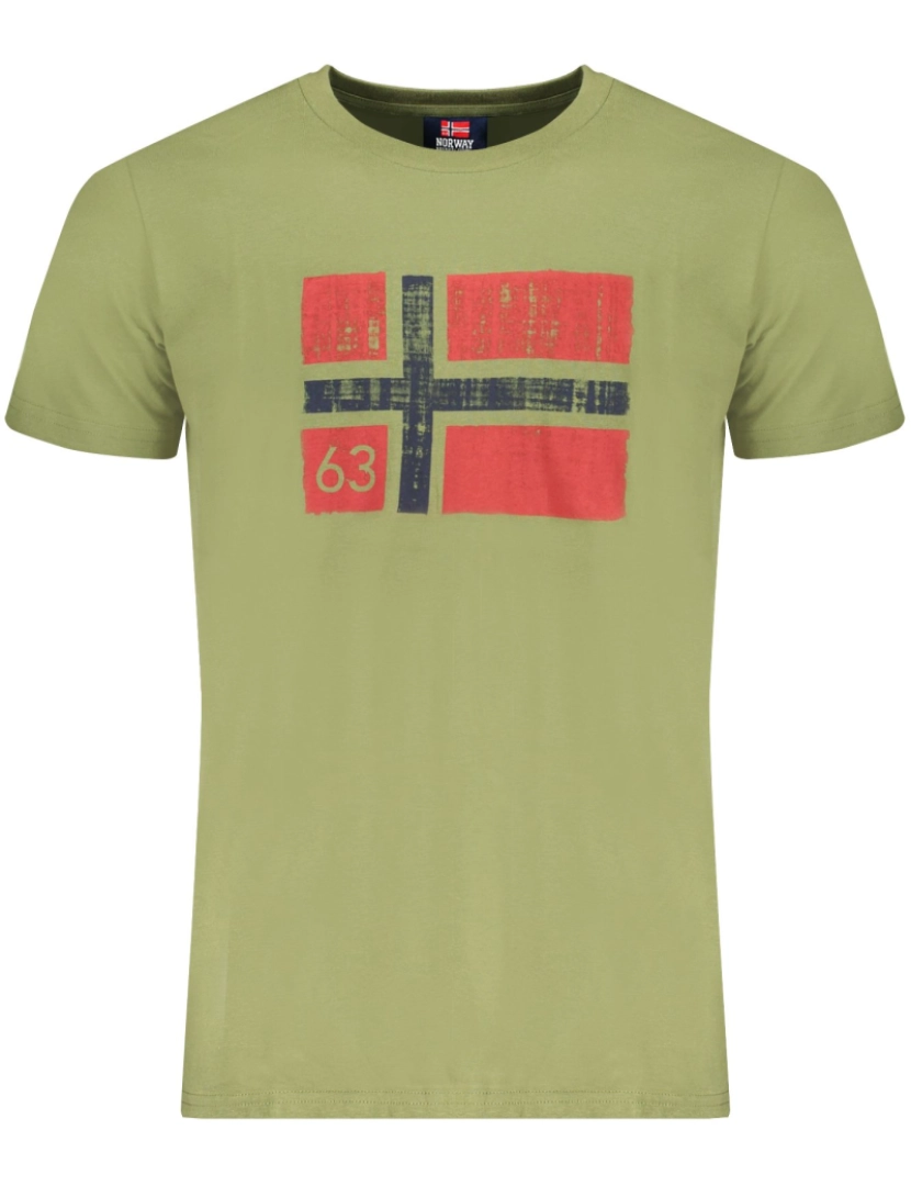 Norway 1963 - T-Shirt Homem Verde