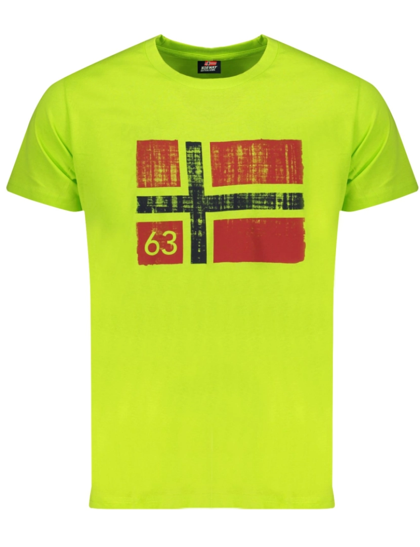 Norway 1963 - T-Shirt Homem Verde