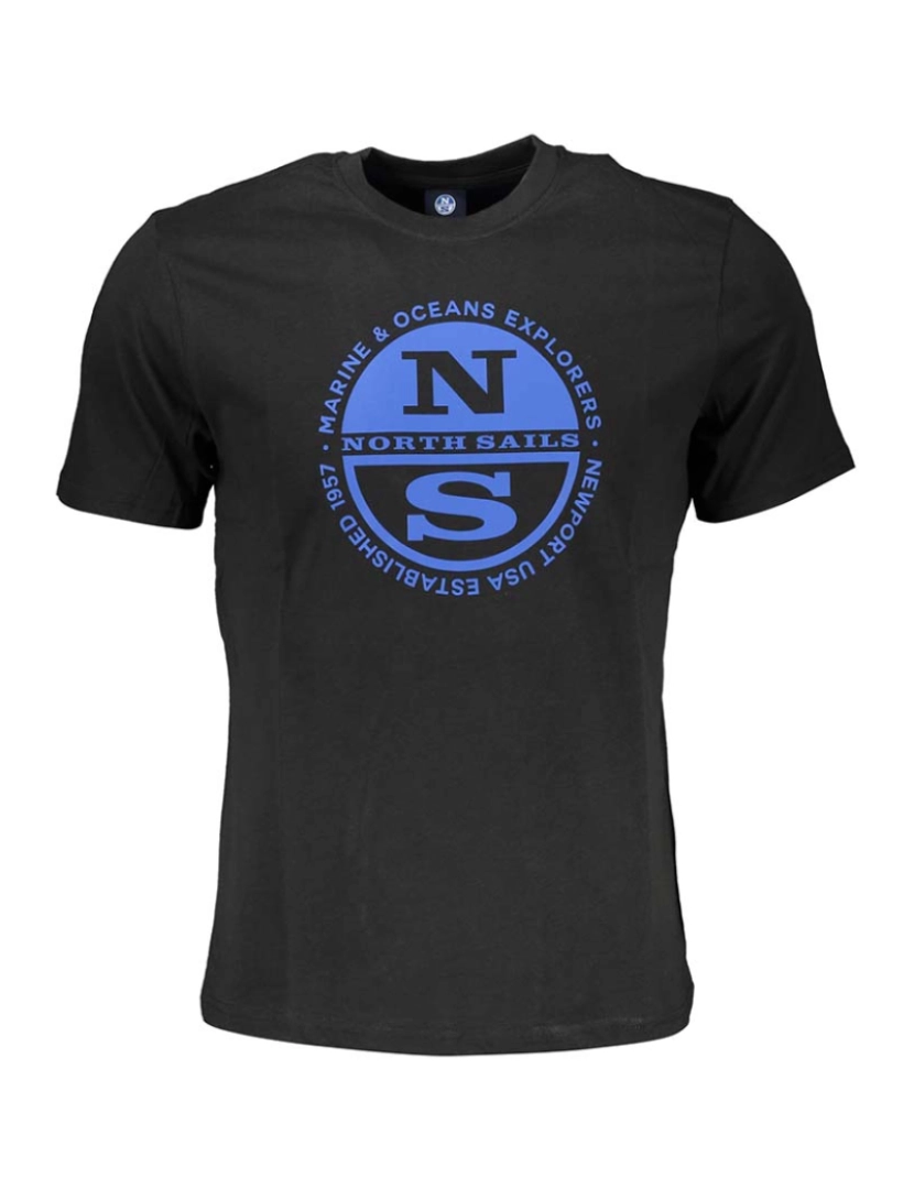 North Sails - T-Shirt Homem Preto