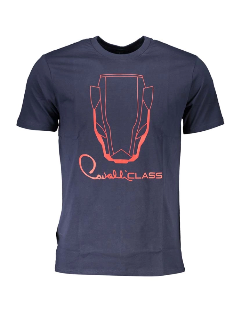 Cavalli Class - T-Shirt Homem Azul