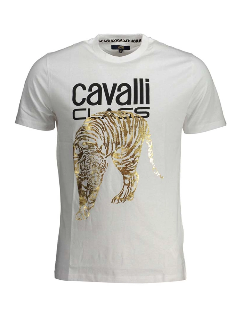 Cavalli Class - T-Shirt Homem Branco