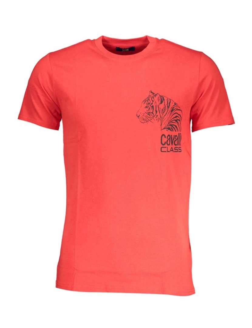 Cavalli Class - T-Shirt Homem Vermelho