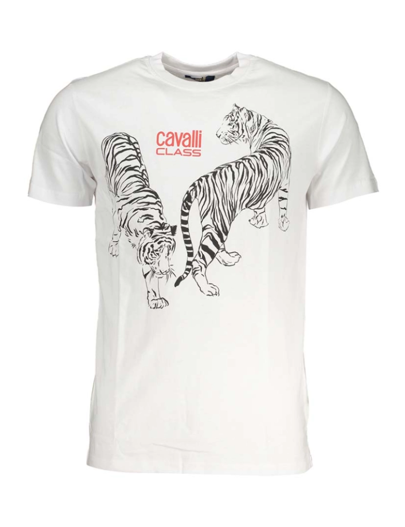 Cavalli Class - T-Shirt Homem Branco