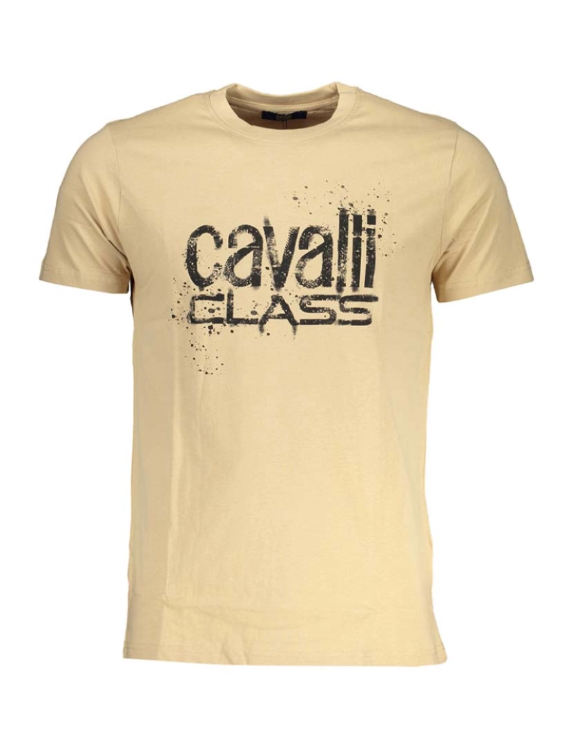 Cavalli Class - T-Shirt Homem Bege