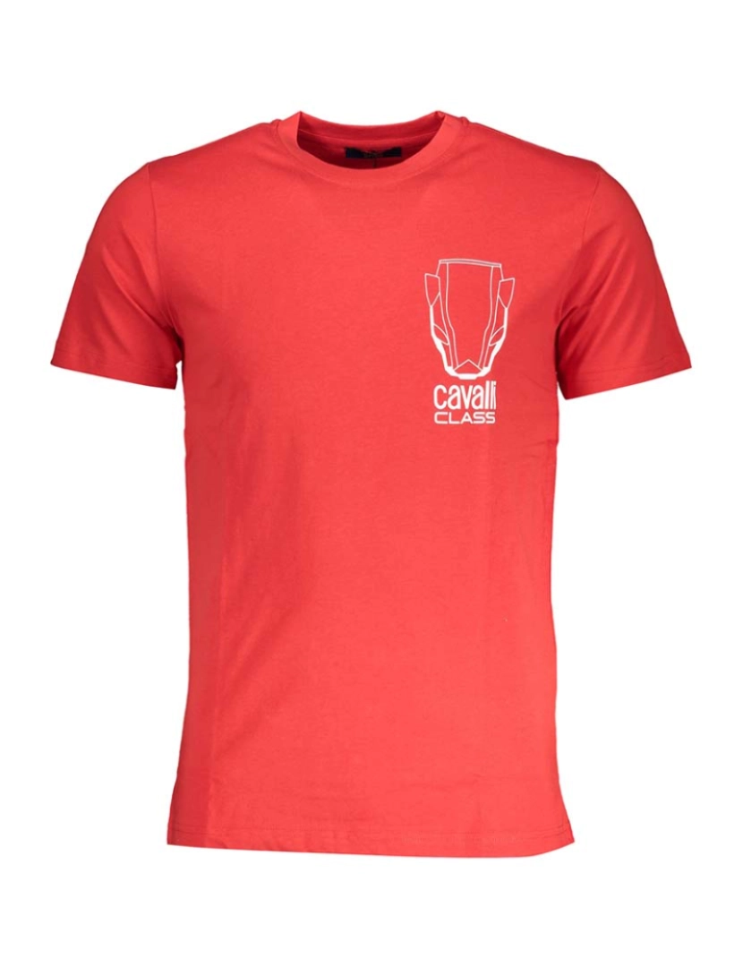 Cavalli Class - T-Shirt Homem Vermelho