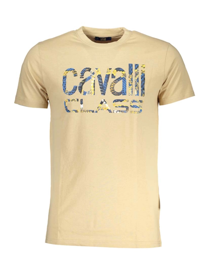 Cavalli Class - T-Shirt Homem Bege