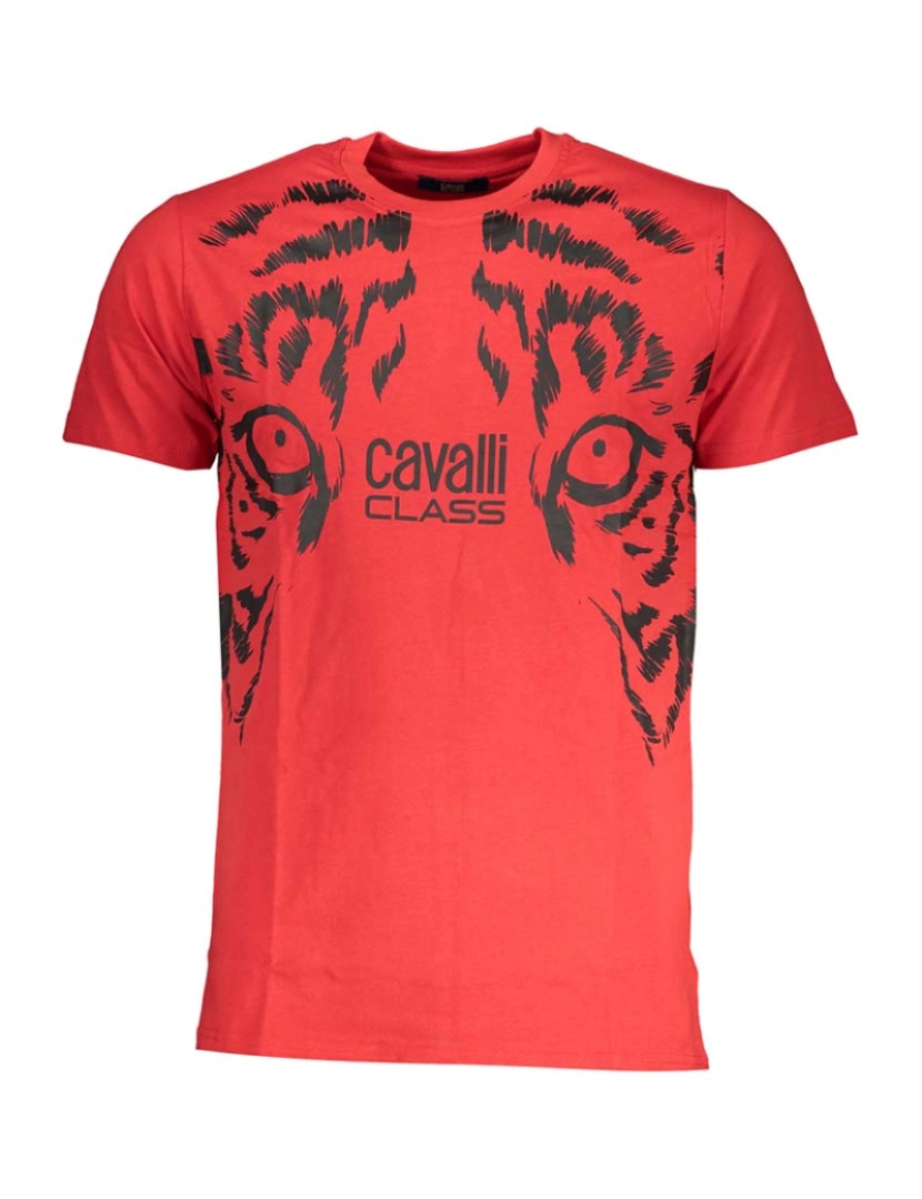 Cavalli Class - T-Shirt Homem Vermelho