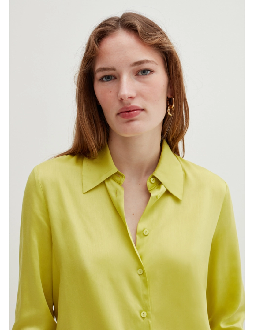 Stefanel - Camisa Senhora Verde