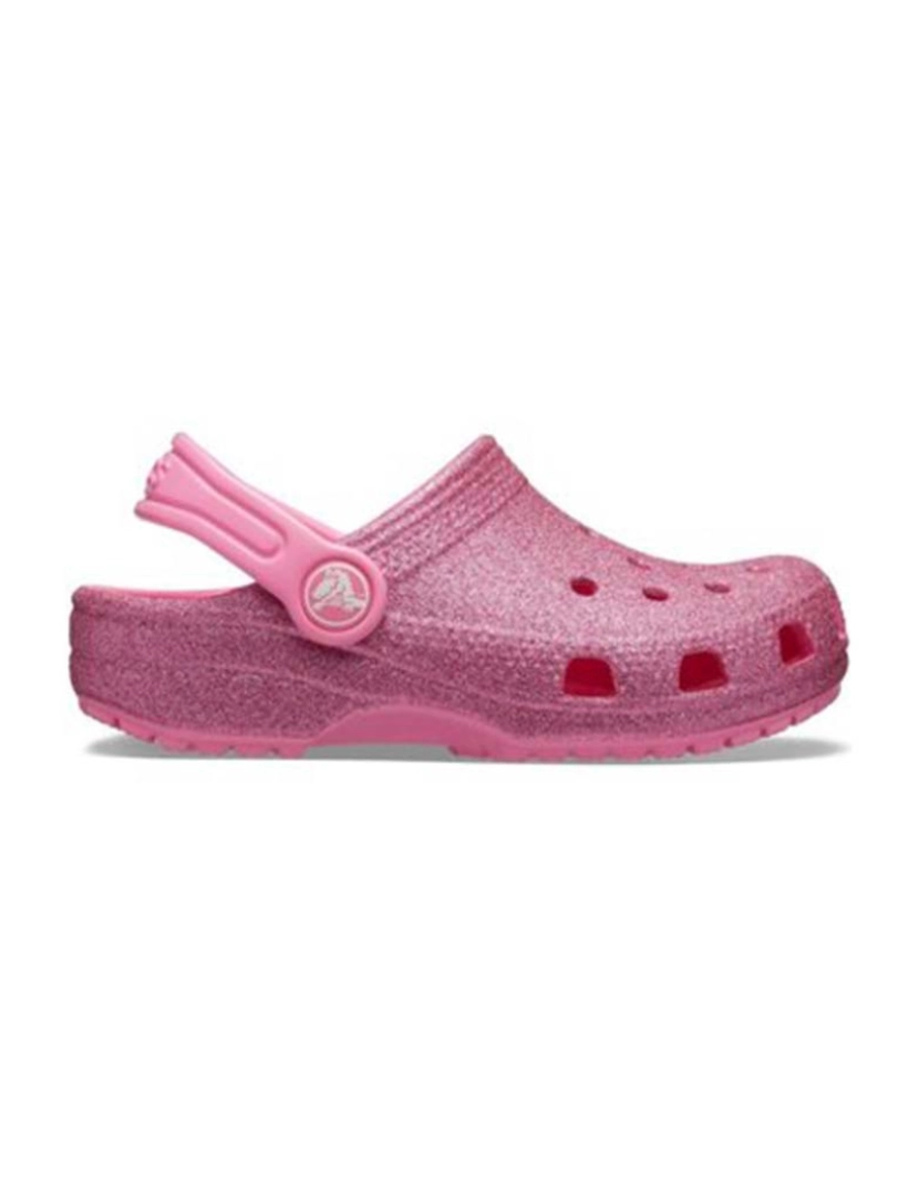 Crocs - Classic Glitter Clog T Criança Unissexo Pile