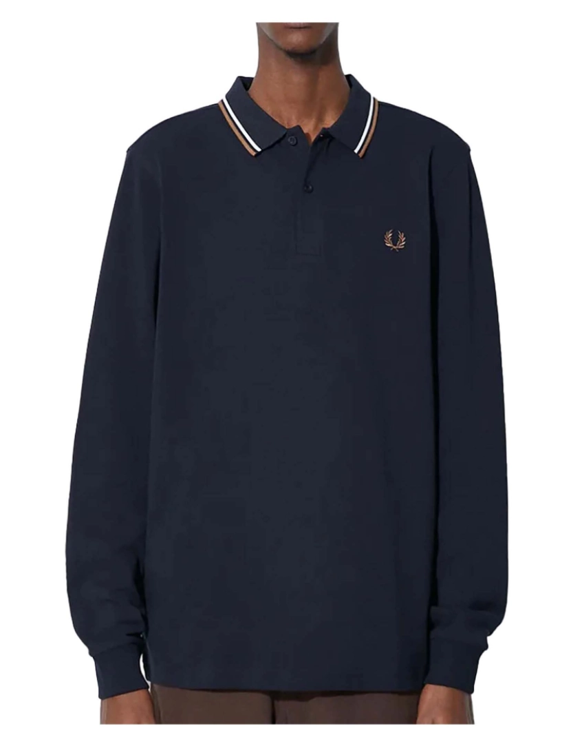 imagem de Camisa Polo Fredperry Fp Ls Twin Tipped1