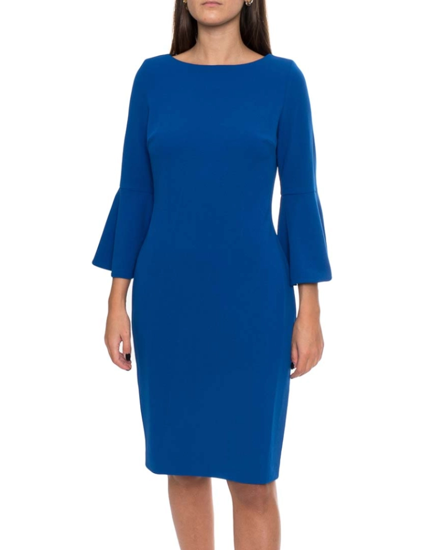 Calvin Klein - Vestido Senhora Azul