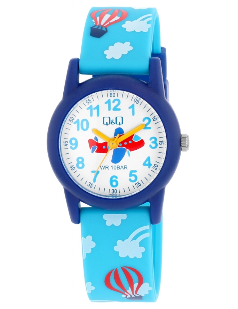 Q&Q - Relógio Q&Q Relógio Infantil com Bracelete em Silicone