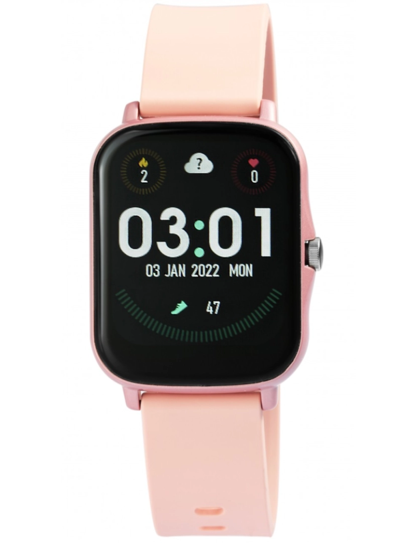 Timetech - TimeTech  Smartwatch com Bracelete em Silicone