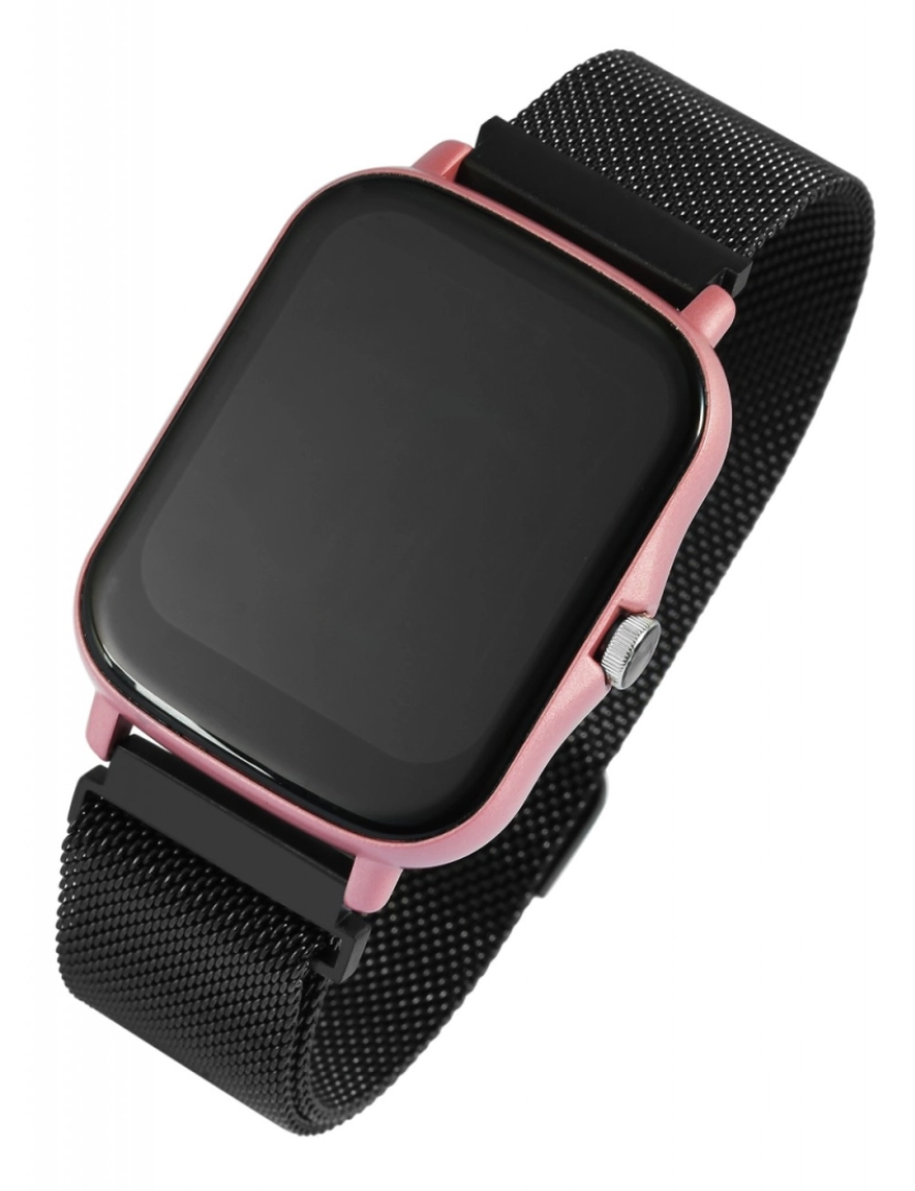 imagem de TimeTech  Smartwatch com Bracelete em Malha Metal4