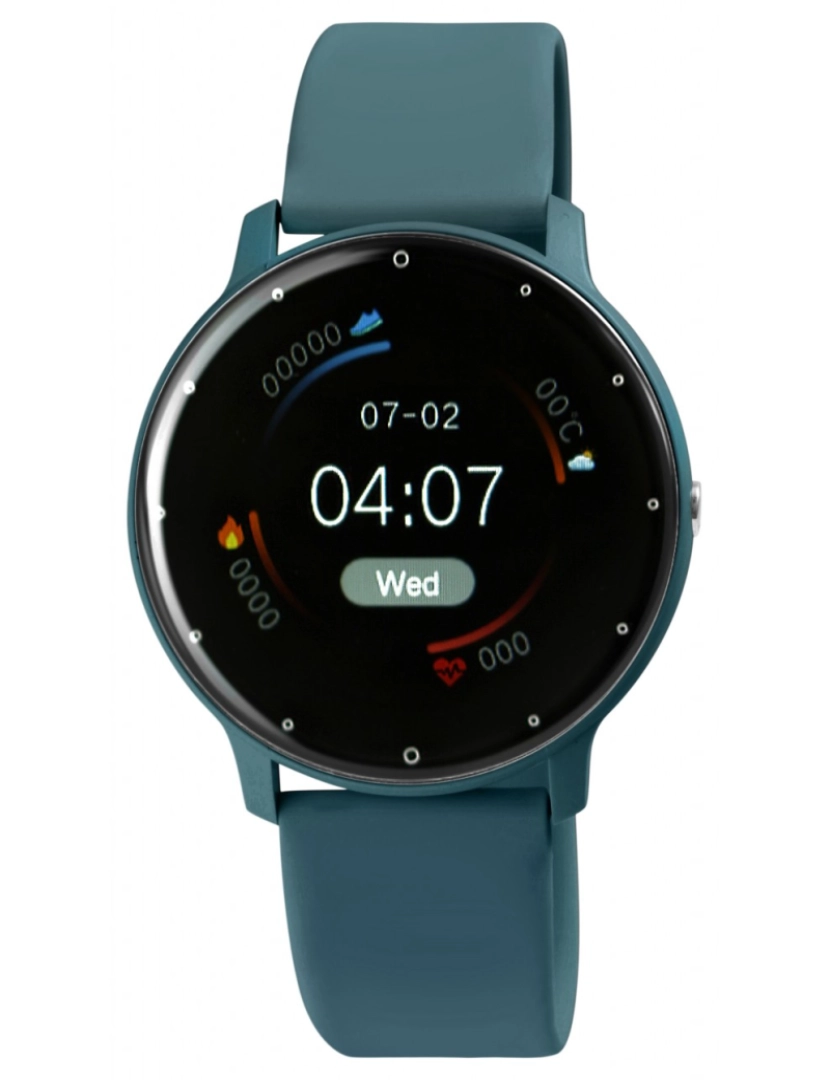 Timetech - TimeTech  Smartwatch com Bracelete em Silicone