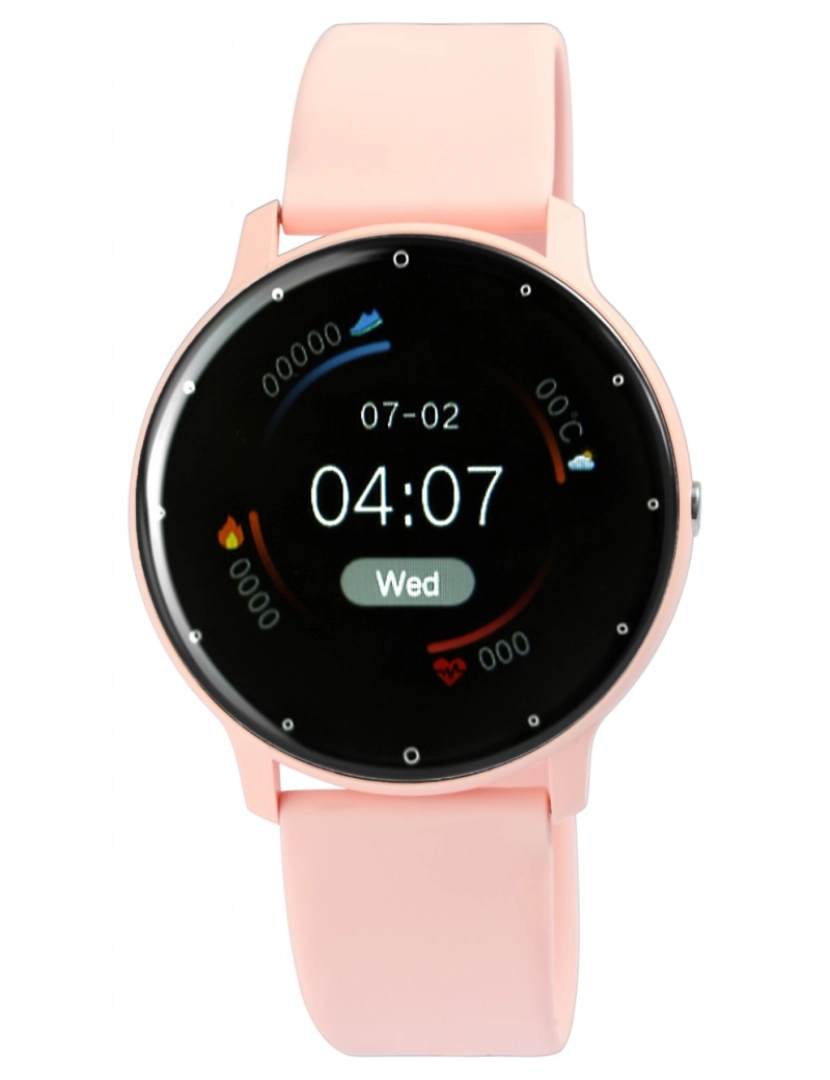 Timetech - TimeTech  Smartwatch com Bracelete em Silicone