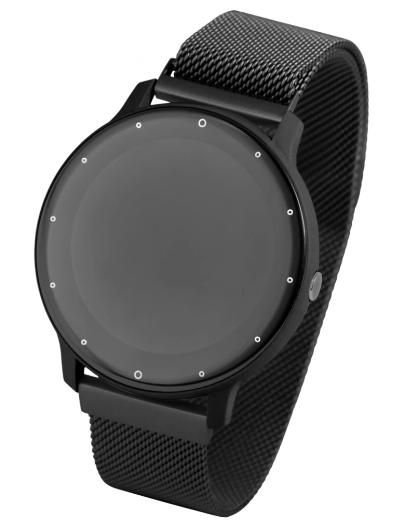 imagem de TimeTech  Smartwatch com Bracelete em Malha Metal4