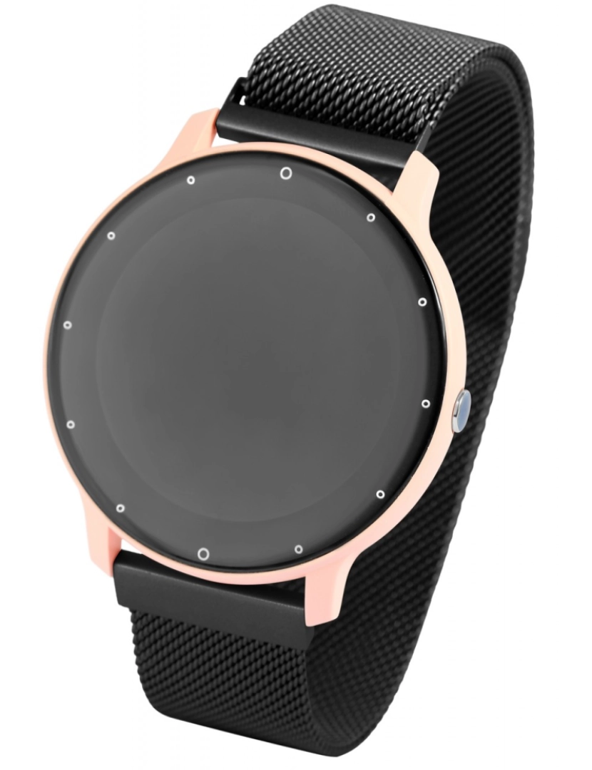 imagem de TimeTech  Smartwatch com Bracelete em Malha Metal4