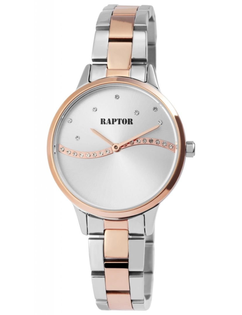 Raptor - Relógio Raptor Mulher com Bracelete em Aço Inoxidável