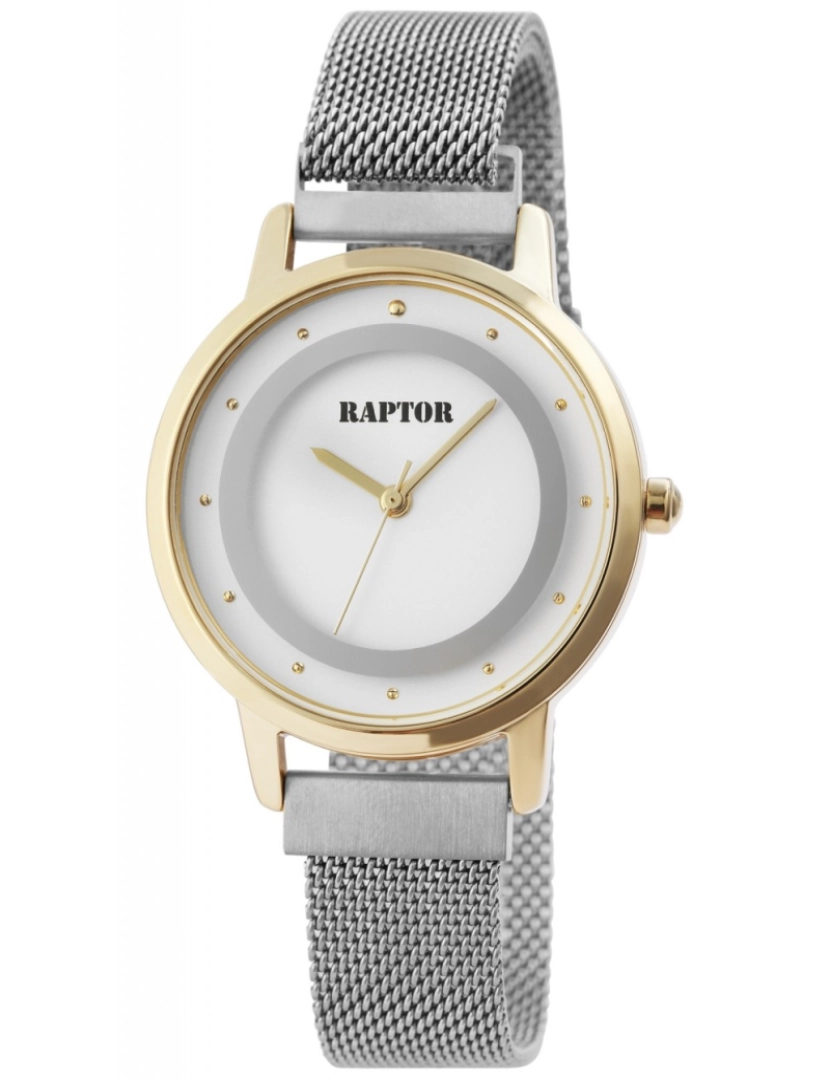 Raptor - Relógio Raptor Mulher com Bracelete em Aço Inoxidável