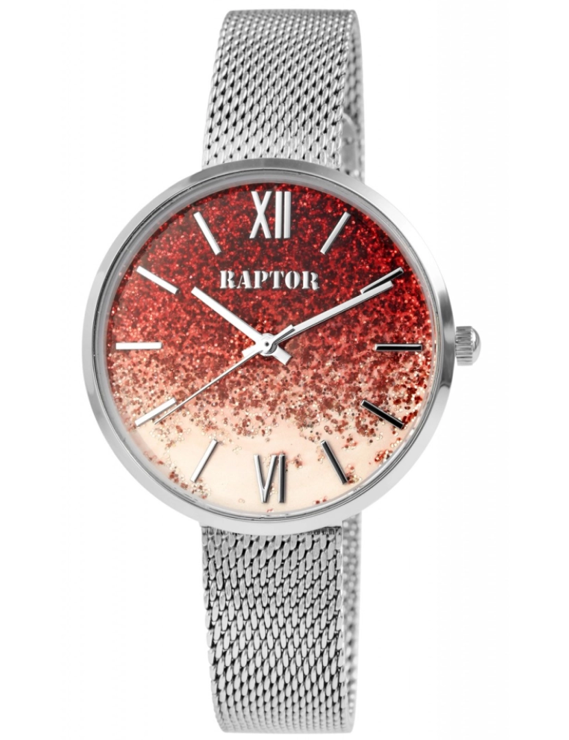 Raptor - Relógio Raptor Mulher com Bracelete em Aço Inoxidável