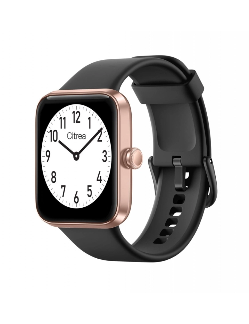 imagem de Citrea Smartwatch Preto Dourado1