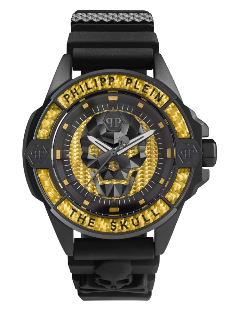 Raptor - Relógio Philipp Plein The Skull Carbon Fiber PWAAA1922