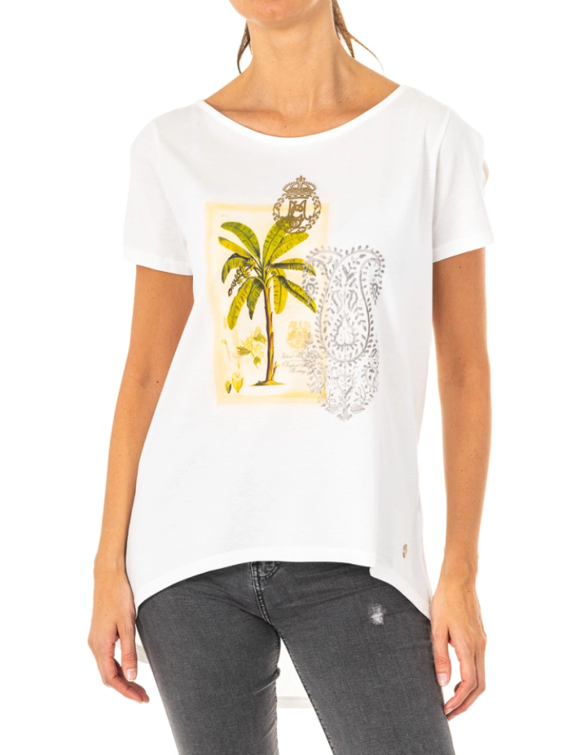 La Martina - T-Shirt Senhora Branco