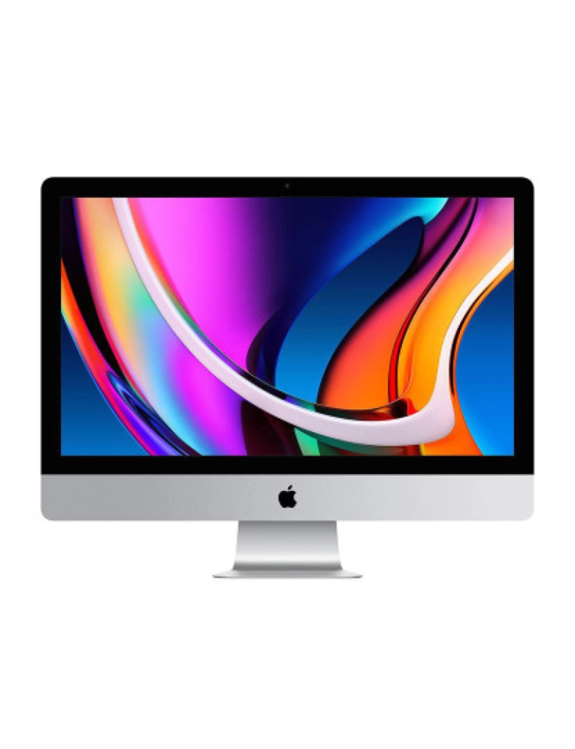 Apple - Apple iMac (5K, 27 2020) Silver Grau A