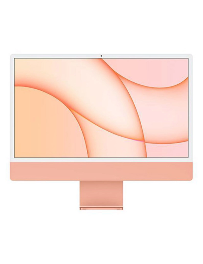 Apple - Apple iMac (Retina 4.5K, 24 2021, 2 TBT3 + 2 USB-C, M1) Grau A+