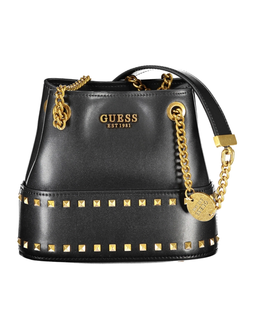 Guess Jeans - Bolsa De Mulher Preta Guess Jeans