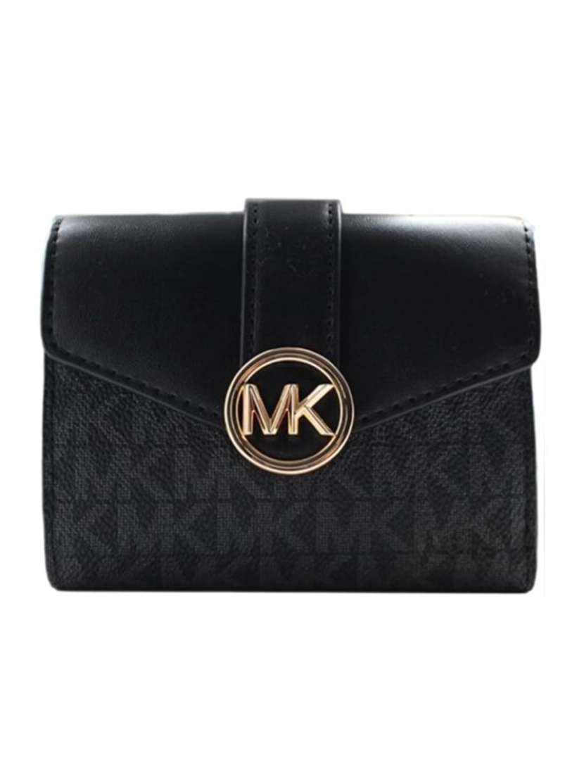 Michael Kors - Michael Kors Carteira Preta de Mulher 35S2GNMF8B