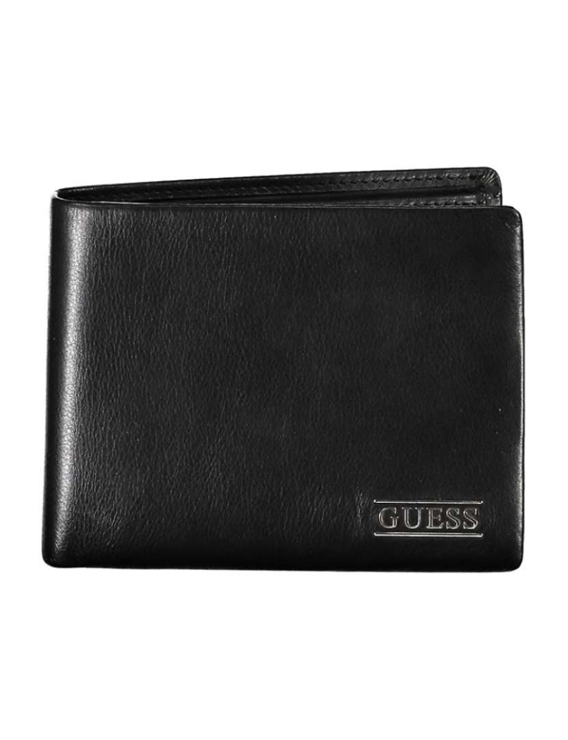 Guess Jeans - Carteira De Homem Preta Guess Jeans