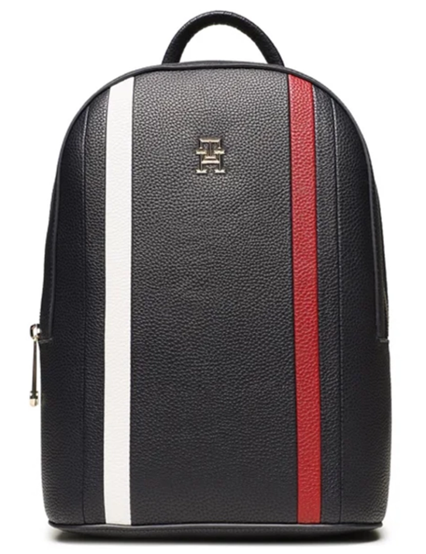 Tommy Hilfiger - Tommy Hilfiger Mochila Preta Mulher