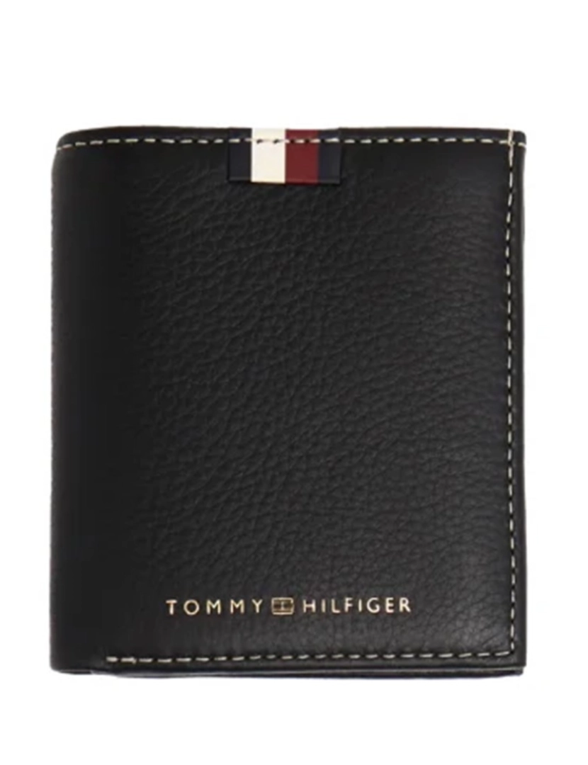 Tommy Hilfiger - Tommy Hilfiger Carteira Preta Homem AM0AM11597