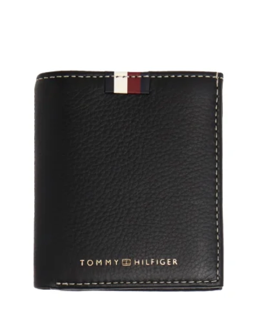 imagem de Tommy Hilfiger Carteira Preta Homem AM0AM115974