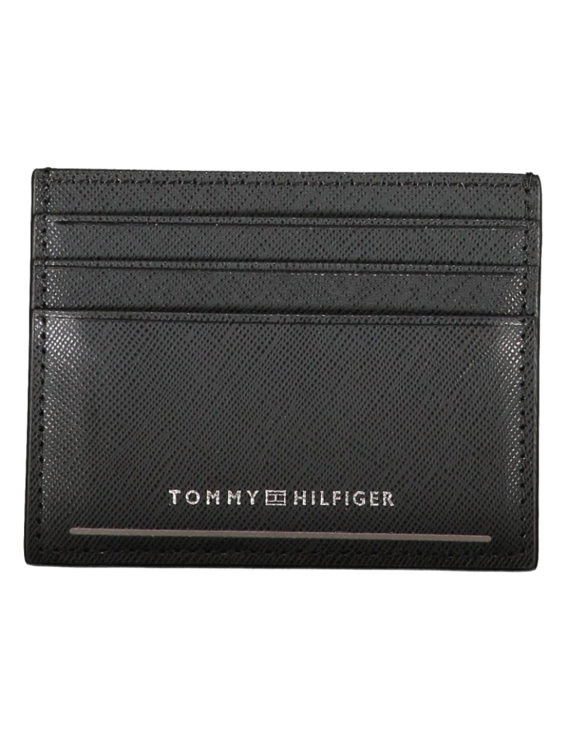 Tommy Hilfiger - Tommy Hilfiger Porta Cartões Preto Homem 11863