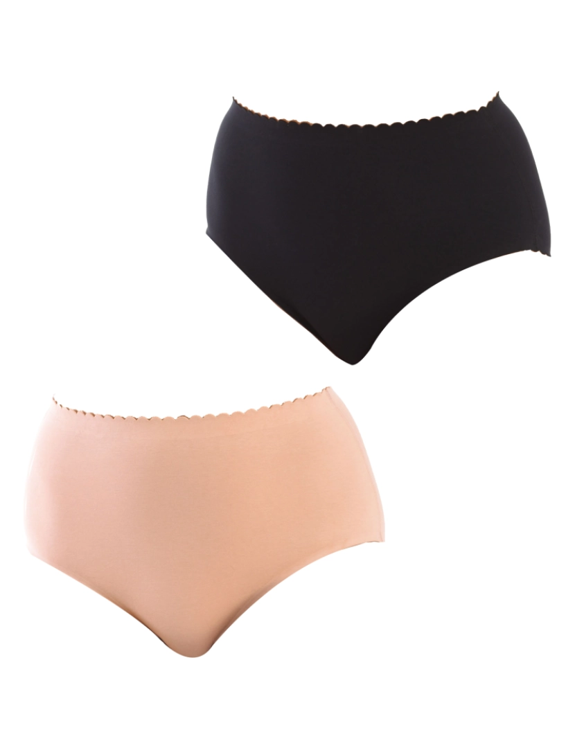 DIM - Cueca Senhora Preto e Camel