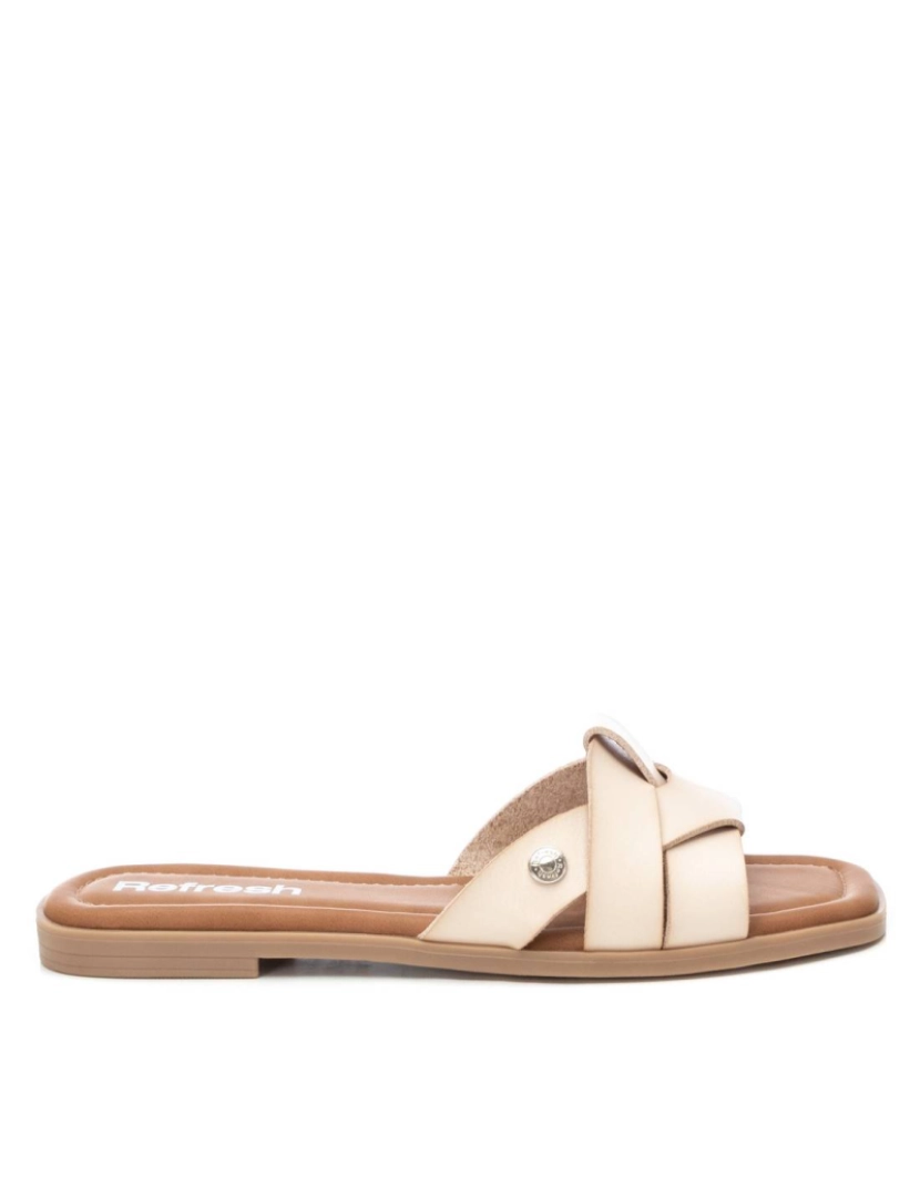 Refresh - CHINELO PELE VEGAN Bege REFRESH (35) 17155102