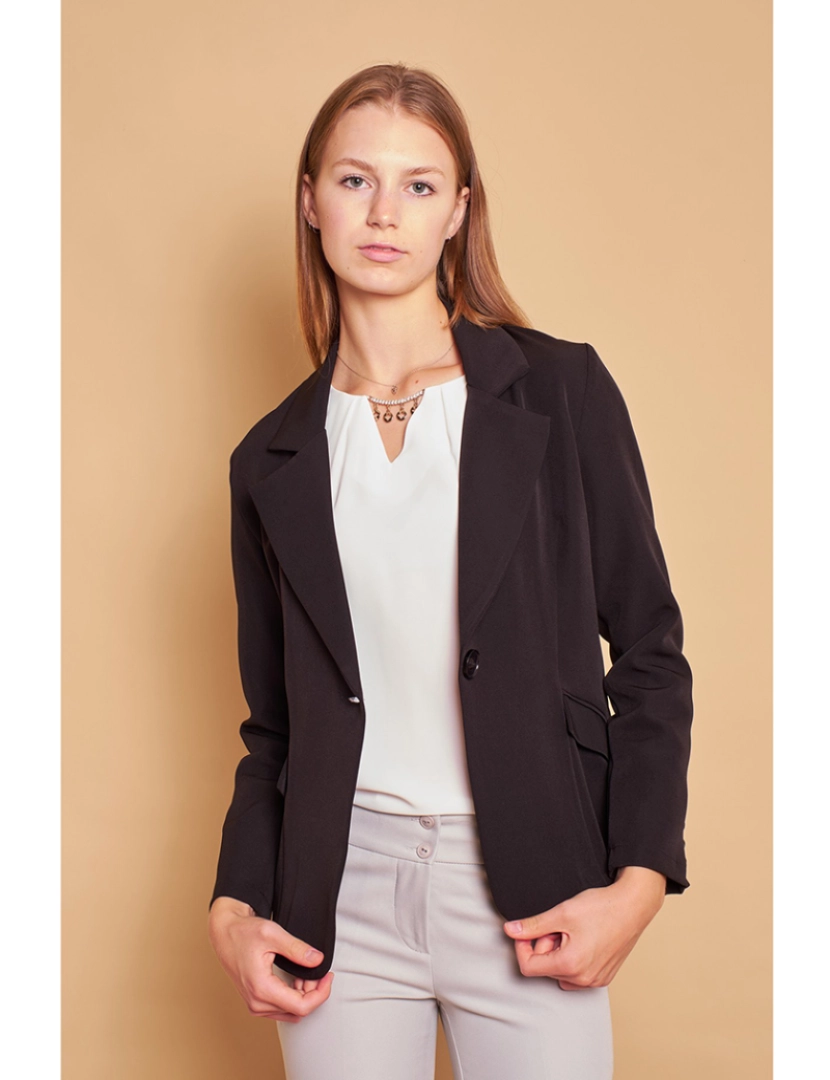 Bellevue - Blazer Senhora Preto